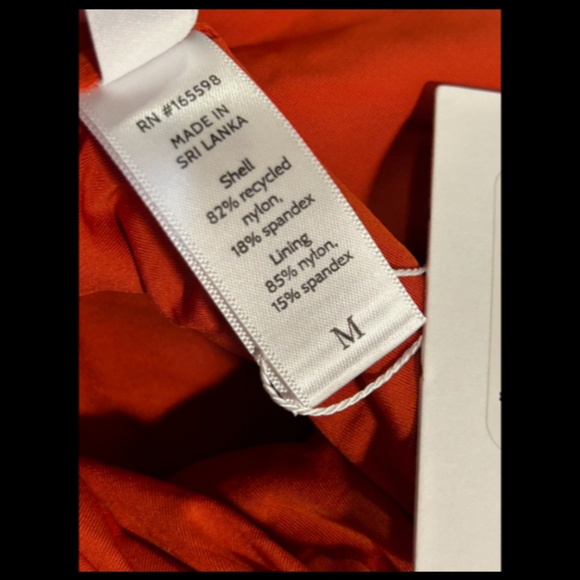 Andie Swim The Luzon Halter Eco Nylon One Piece Swimsuit Chili Pepper Size M NWT - Picture 14 of 16